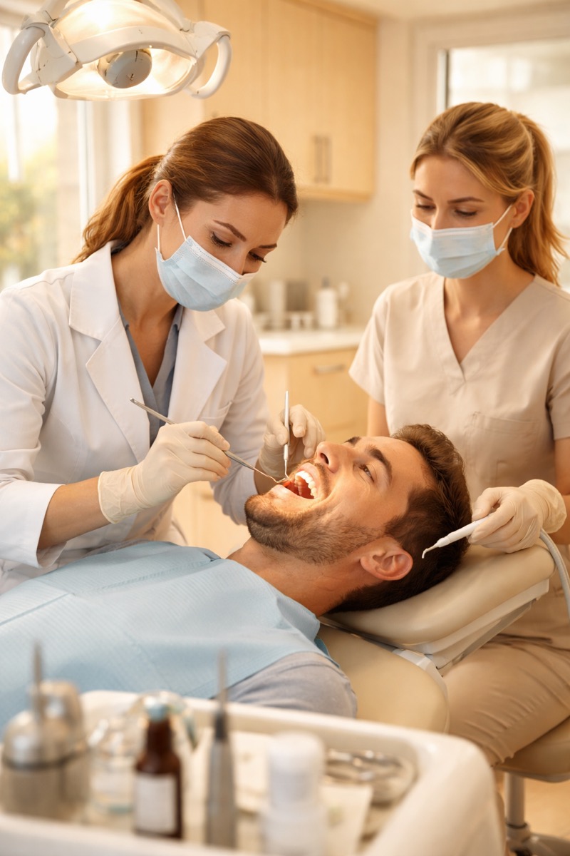 BrightTeeth Dental clinicians